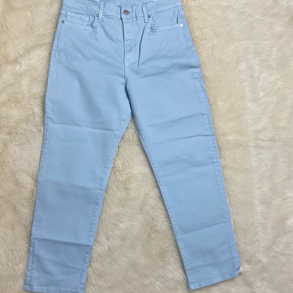 baldwin Denim - Baldwin Vintage Baby Blues Crop Straight Jeans, Size 31